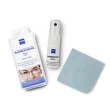 Załaduj obraz do przeglądarki galerii, Zestaw Zeiss przeciw parowaniu okularów (płyn + ściereczka)